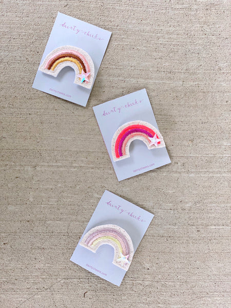 Hair Clip // Rainbow Magic
