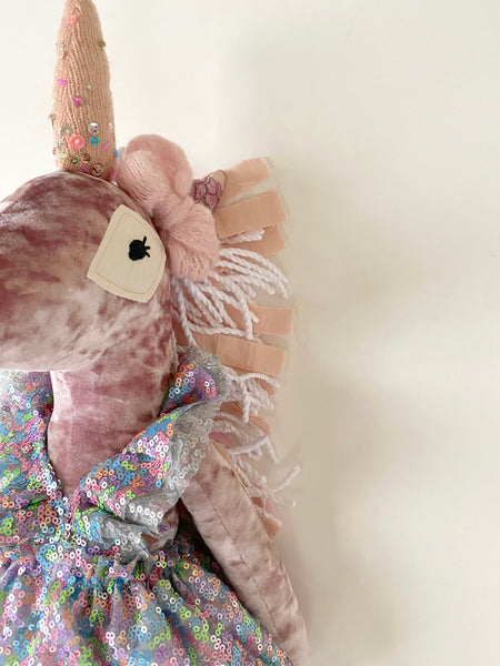 2021 Holiday Couture Unicorn Art Doll // Opal